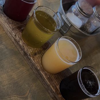Barn Town Brewing - Craft brew flight (the best way to try them!) - Breweries Near Me - West Des Moines, Iowa