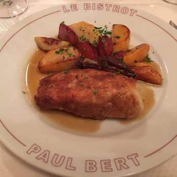Bistrot Paul Bert - Crispy goose came with seasonal vegetables. - Bistros Near Me - Paris, 75