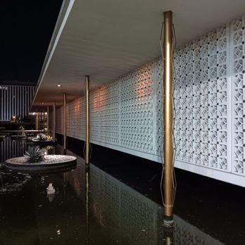 A Noise Within - Reflecting pool and concrete screen outside - Performing Arts Near Me - Pasadena, California