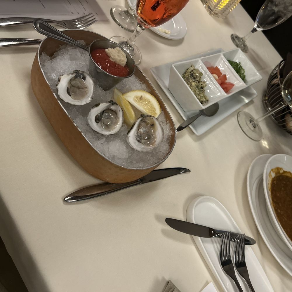 Gamba Ristorante - a plate of oysters and a bowl of soup - Italian Near Me - Merrillville, Indiana Gamba Ristorante - a plate of oysters and a bowl of soup - Italian Near Me - Merrillville, Indiana