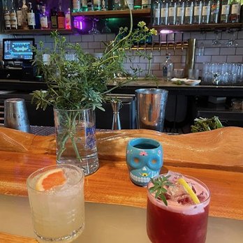 Mesa Maguey - Mezcalrita and Flor Silvestra. Top notch ingredients and well balanced. - Tacos Near Me - Oakland, California