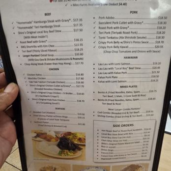 Shiro's Saimin Haven - Menu - Hawaiian Near Me - Aiea, Hawaii Shiro's Saimin Haven - Menu - Hawaiian Near Me - Aiea, Hawaii
