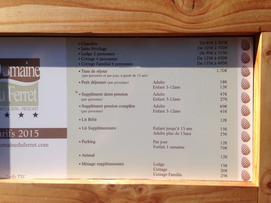 Domaine du Ferret Restaurant & Spa by null