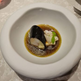 Huso - Black Cod, Shrimp, Seaweed, Ginger & Scallion Episode 12 "We're on a Boat" - Wine Bars Near Me - New York, New York