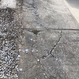 Driveway damage 1st driveway cost me $1850