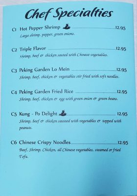 Menu photo 1 Peking Garden Larned, KS Menu photo 1 Peking Garden Larned, KS
