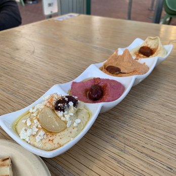 Hummus Mediterranean Kitchen - Hummus Flight - Mediterranean Near Me - San Francisco, California