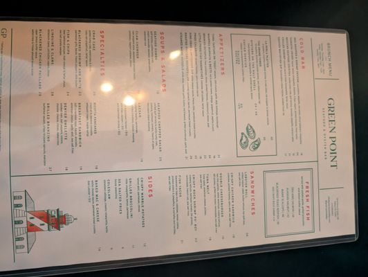 Menu photo 3 Green Point Seafood and Oyster Bar Dallas, TX