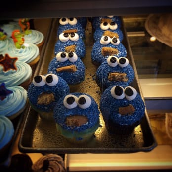 Dimare Pastry Shop - blue cupcakes with googly eyes - Bakeries Near Me - Riverside, Connecticut Dimare Pastry Shop - blue cupcakes with googly eyes - Bakeries Near Me - Riverside, Connecticut