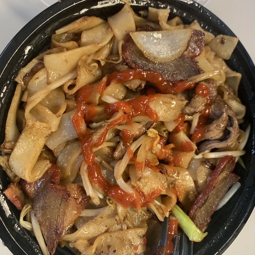 China Boy - Beef & roast pork chow fooon! Very flavorful but drenched in oil! Ask them to go easy on oil! - Asian Fusion Near Me - Washington, DC, District of Columbia