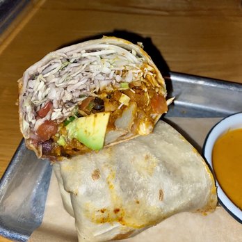 Lonesome Rose - Logan Square - Lonesome Vegetarian Burrito made vegan - Bars Near Me - Chicago, Illinois