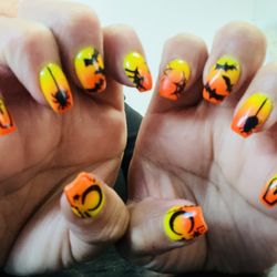 Elite Nails - Halloween nails by Jade