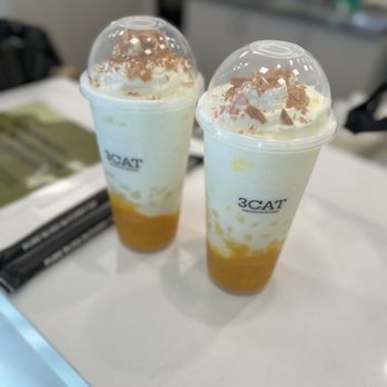 3CAT Handcrafted Beverage - Mango mochi - Juice Bars & Smoothies Near Me - Tustin, California 3CAT Handcrafted Beverage - Mango mochi - Juice Bars & Smoothies Near Me - Tustin, California