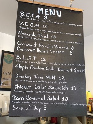Menu photo 3 The Barn Coffee Shop New York, NY Menu photo 3 The Barn Coffee Shop New York, NY