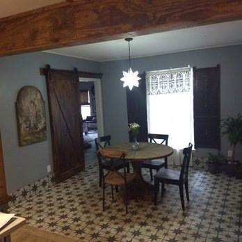 Inside Out Construction - Dinngroom wall is history and new floor looks excavated from ancient Rome! - General Contractors Near Me