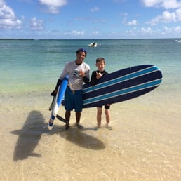 Still smiling after a two hour lesson. Mahalo Sammy!