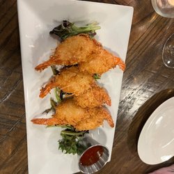 Tapia's On Main - Coconut shrimp with chili sauce!!