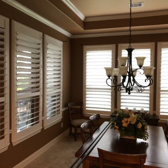 Gulf Coast Blinds - These are a 4 1/2" louvers shutter with invisible tilt from Norman. - Shades & Blinds Near Me Gulf Coast Blinds - These are a 4 1/2" louvers shutter with invisible tilt from Norman. - Shades & Blinds Near Me