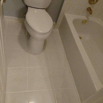 Tile and Grout Magician - AFTER -- ONE DAY - Grout Services Near Me
