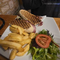 The Crown - Bacon, brie, cranberry panini