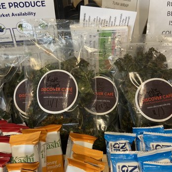 Discover Cafe and Farm Stand - DFB - Kale chips for a great guilt free snack - Cafes Near Me - Newark, Delaware Discover Cafe and Farm Stand - DFB - Kale chips for a great guilt free snack - Cafes Near Me - Newark, Delaware