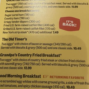 Cracker Barrel Old Country Store - Menu - American Near Me - Cave City, Kentucky