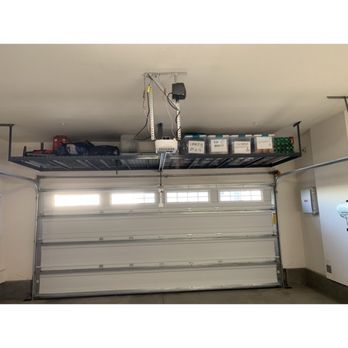 Rack Brothers - Racks over garage door. - Home Organization Near Me - Rialto, California Rack Brothers - Racks over garage door. - Home Organization Near Me - Rialto, California