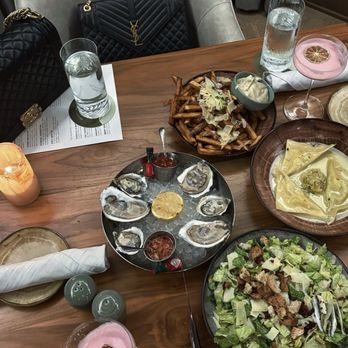 Rix - Cosmo Nova, Caesar salad, Oysters, Truffle Fries - Seafood Near Me - Forest Hills, Michigan Rix - Cosmo Nova, Caesar salad, Oysters, Truffle Fries - Seafood Near Me - Forest Hills, Michigan