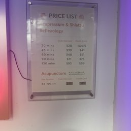Price list Price list