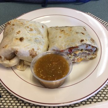 Jamms Restaurant - This is the White Castle (I believe that's what it's called) burrito and my son said it was delicious - Breakfast & Brunch Near Me - Las Vegas, Nevada