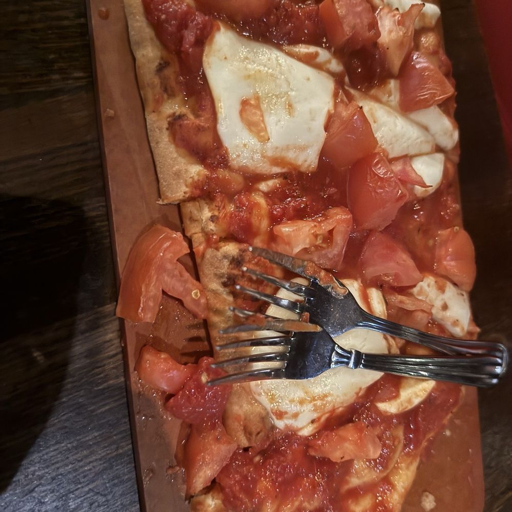 Cold version of margarita pizza...yahhhhhhhh right