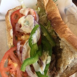 Subway Restaurants - This sandwich was so awful it was comical! And no, this isn't a veggie sub, it was supposed to be a steak sub.