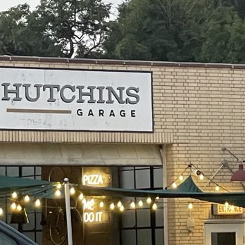 Hutchins Garage - Outside - Pizza Near Me - Durham, North Carolina Hutchins Garage - Outside - Pizza Near Me - Durham, North Carolina