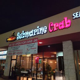Exterior outside entrance of Submarine Crab - San Diego, California Exterior outside entrance of Submarine Crab - San Diego, California