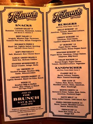 Holman's Bar & Grill by null