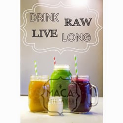 Maca - Jugos Cold Press, sin conservadores. Raw, local, Fresh!