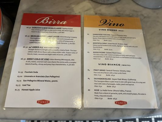 Menu photo 2 Punch Neapolitan Pizza - Eagan Eagan, MN