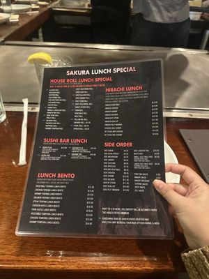 Menu photo 1 Sakura Richmond, VA