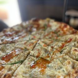 Ghost Crab Pizza - Ghost Rangoon pizza