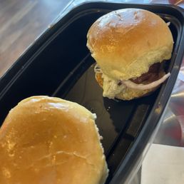 Korean Sliders - chicken Korean Sliders - chicken