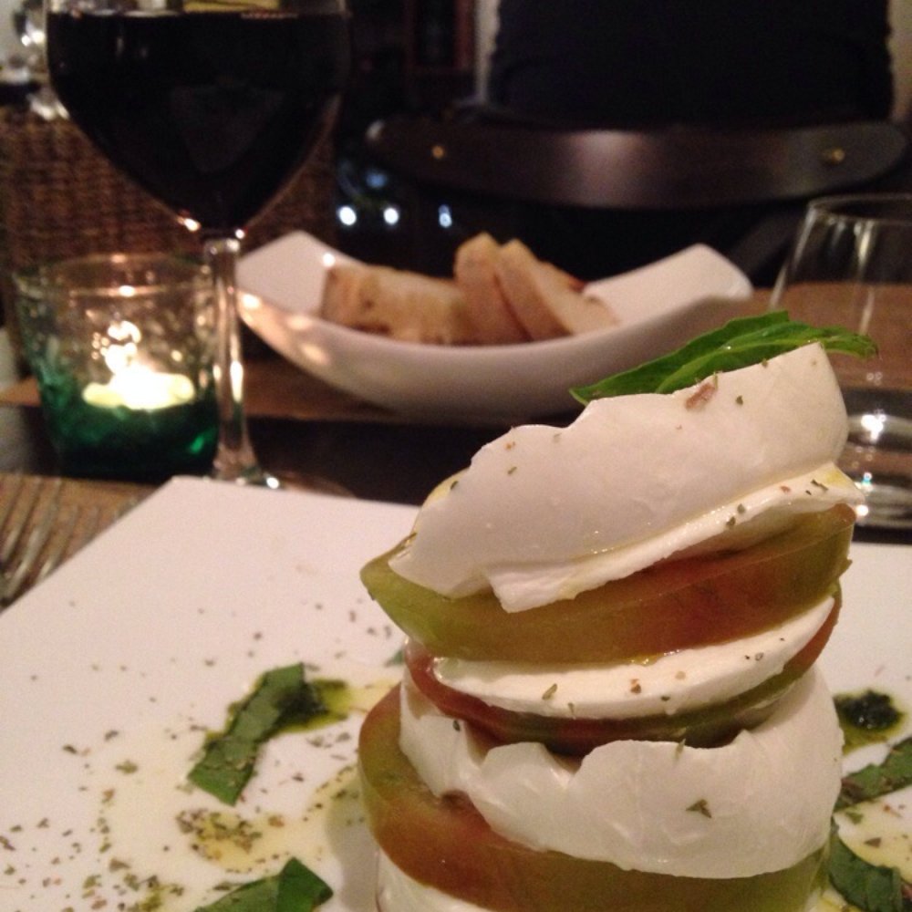 Caprese salad I'm still thinking about. Caprese salad I'm still thinking about.