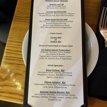 BlackFly - Special menu - Seafood Near Me - St. Augustine, Florida