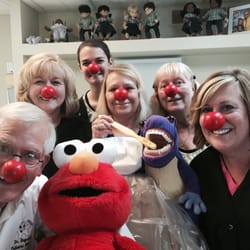 Jack J Reynolds, DDS - Richmond Pediatric Dentistry - Red Nose Day. Staff had a blast!