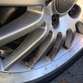 Sunshine Collision & Auto Spa - Layer of dirt left on each of the rims - Auto Detailing Near Me - Santa Barbara, California Sunshine Collision & Auto Spa - Layer of dirt left on each of the rims - Auto Detailing Near Me - Santa Barbara, California