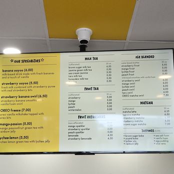 Yellow Goose Cafe - Menu 9/15/2024 - Bubble Tea Near Me - Garden Grove, California Yellow Goose Cafe - Menu 9/15/2024 - Bubble Tea Near Me - Garden Grove, California