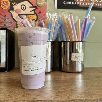 Tapioca Go - Taro milk green tea - Bubble Tea Near Me - Virginia Beach, Virginia Tapioca Go - Taro milk green tea - Bubble Tea Near Me - Virginia Beach, Virginia