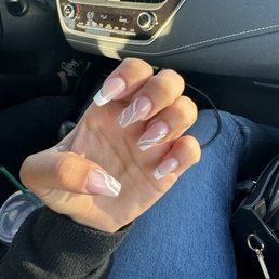 The nails I had asked for, they turned out great! The nails I had asked for, they turned out great!