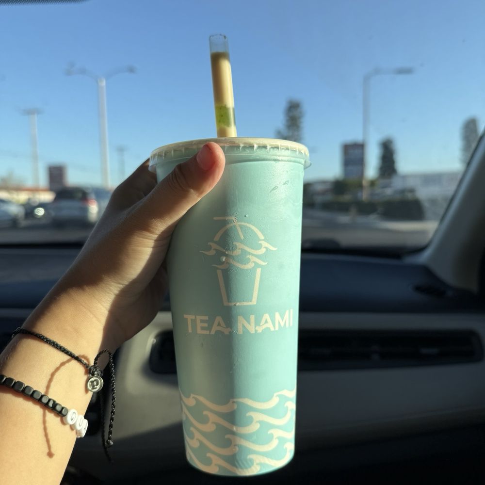 Tea Nami - Tie Guan Yin w/ oolong boba (it's green!) - Coffee & Tea Near Me - Westminster, California Tea Nami - Tie Guan Yin w/ oolong boba (it's green!) - Coffee & Tea Near Me - Westminster, California