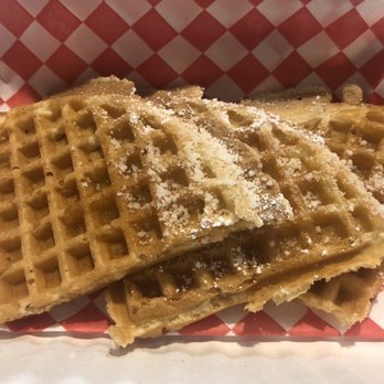 Clyde's Hot Chicken - Waffles. Not bad! - Chicken Shop Near Me - Montclair, California