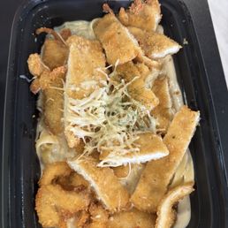Crispy Chicken Alfredo Crispy Chicken Alfredo